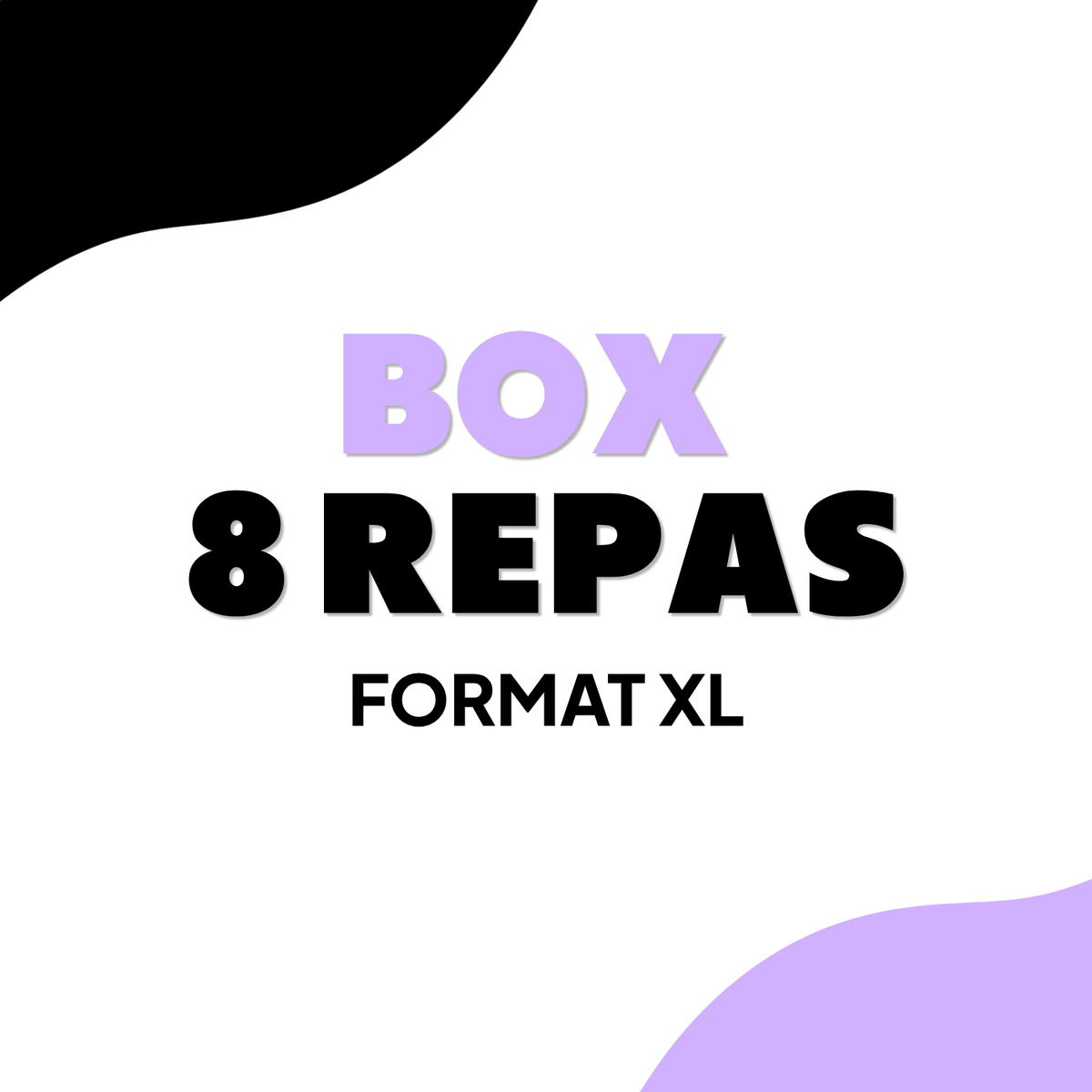 Box 8 repas Format XL