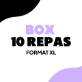 Box 10 repas Format XL
